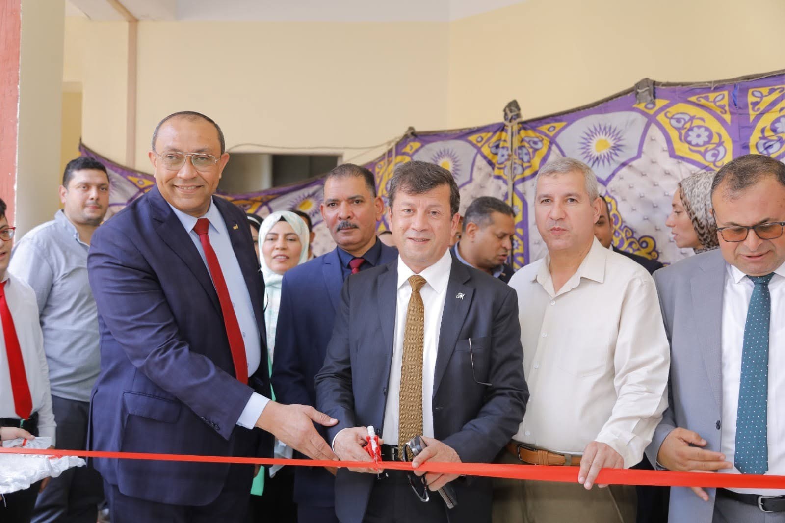 In the framework of the corporate social responsibility strategy of the petroleum sector... Inauguration of a Comprehensive Community Project for Inclusive Education in Damietta Governorate