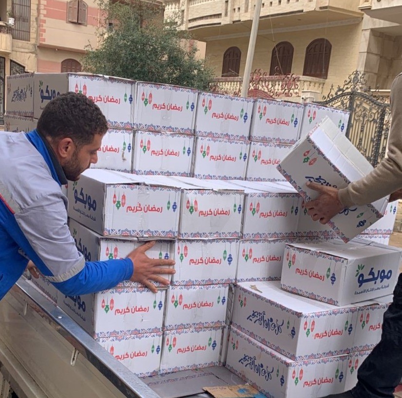 Mopco launches its annual campaign to distribute Ramadan boxes in support of the most needy families in Damietta.